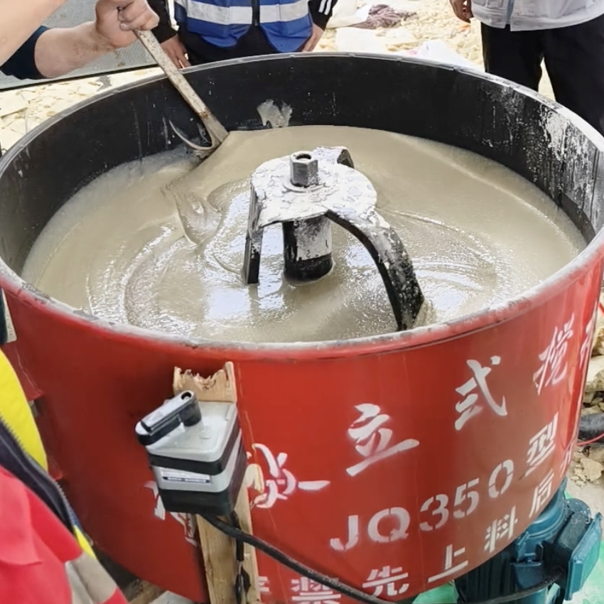 南郑汽轮机余热压缩机导热油设备底座耐高温环氧树脂灌浆料